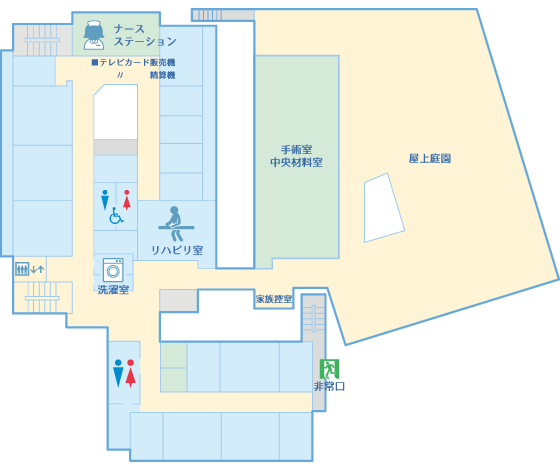 院内マップ２階