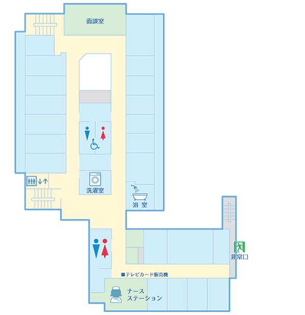 院内マップ３階