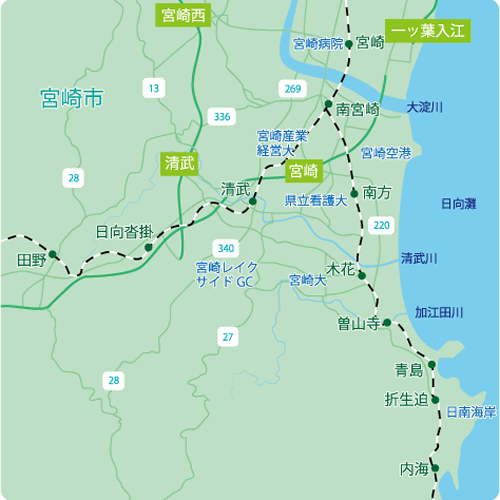 訪問エリアマップ